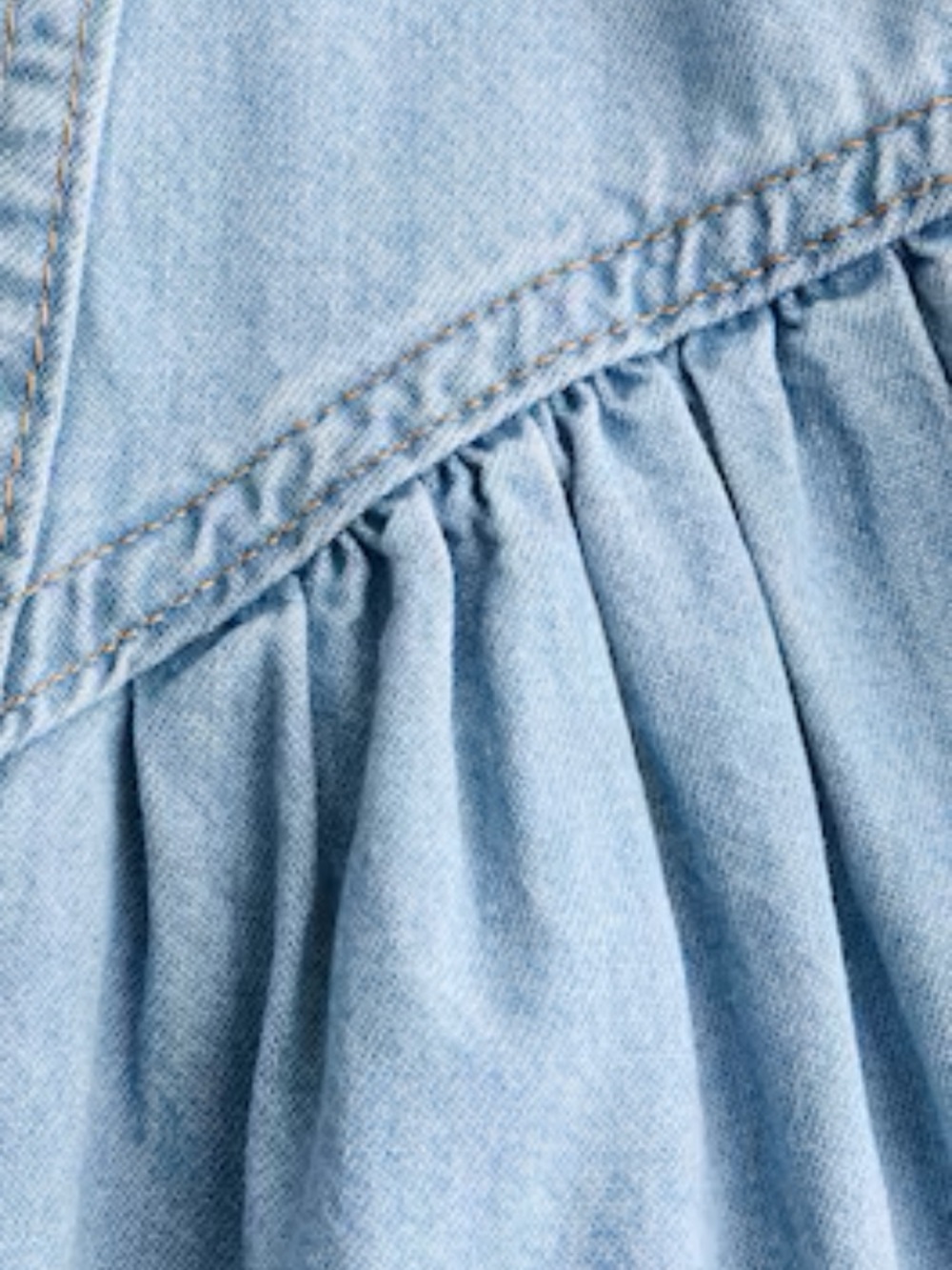 Classic denim midi dress - NWT, size S - Picture 12 of 16